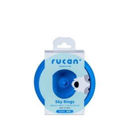 RUCAN SKY RINGS - dysk i 2 szt. ringo 13 - zestaw zabawek dla psa